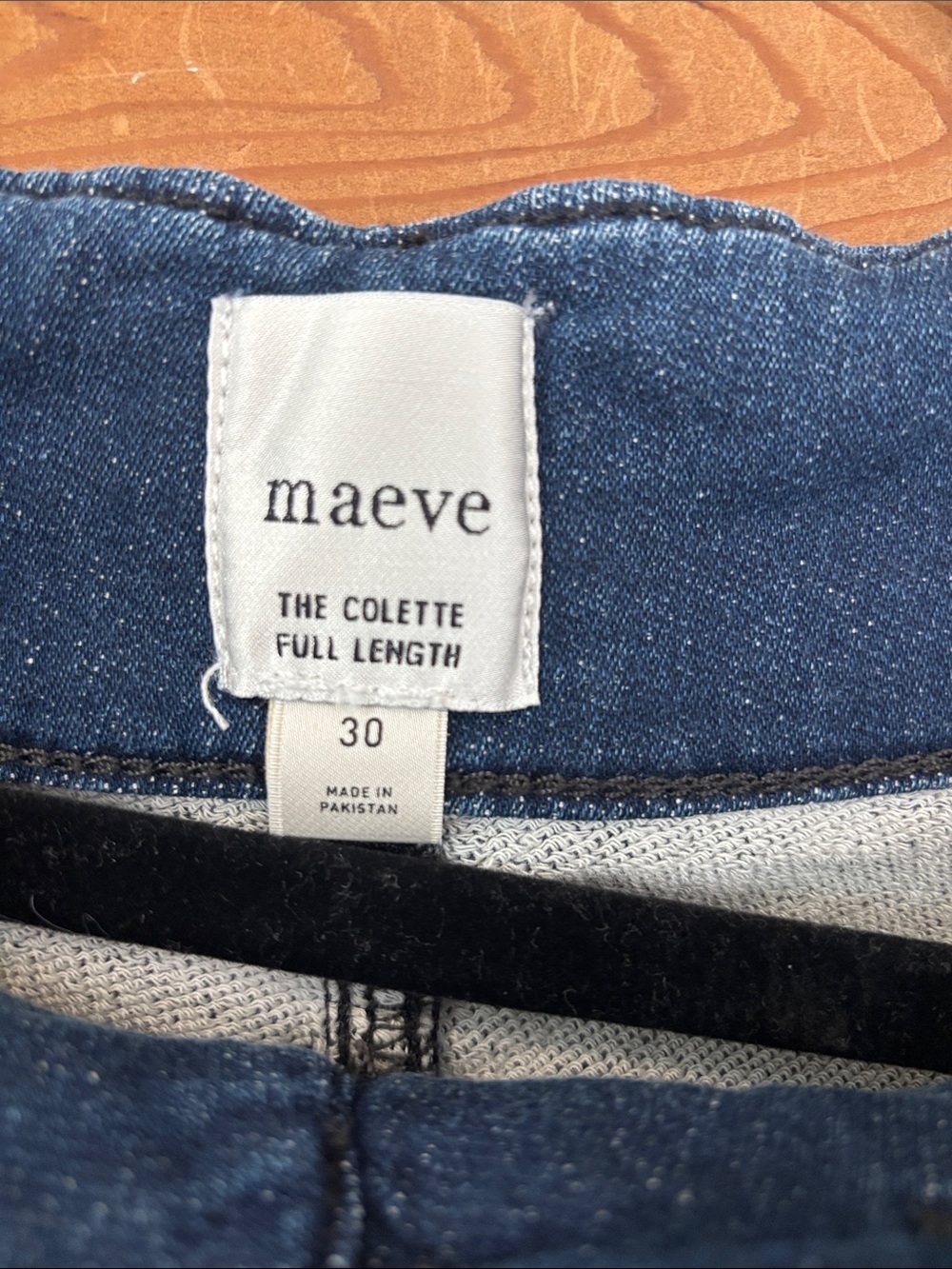 Maeve Colette Indigo Wide-Leg High Waist Jeans Size 30 - Picture 2 of 6